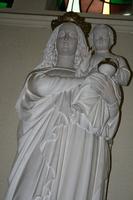 St. Mary Statue en Sandstone, Dutch 19 th century