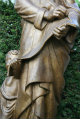 St Mattheus Statue en CAST IRON, France 19th century