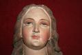 St. Philomena Statue en Terra-Cotta polychrome, FRANCE 19th century