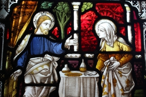 Stainded Glass Window en glass, ENGLAND 19th century