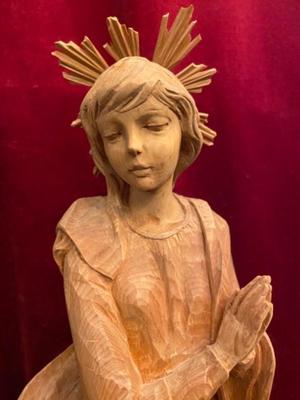 Statue en Wood, Southern Germany 20th century