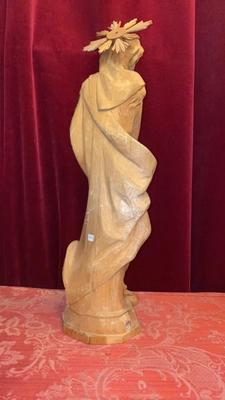 Statue en Wood, Southern Germany 20th century