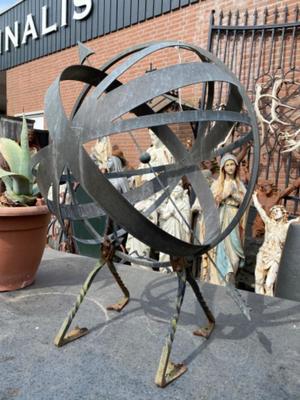 Sun Dial en Bronze / Forget Iron, Netherlands  19 th century