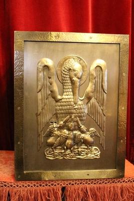 Tabernacle With Original Key.  en Iron, Dutch 20th century