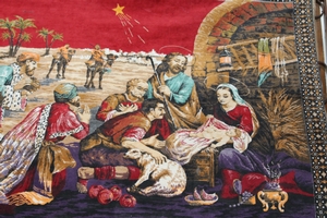 Tapestry Nativity Belgium 20th century