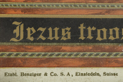 Stations Of The Cross. style Gothic - Style en Printed / Wooden Frames, Belgium  19 th century
