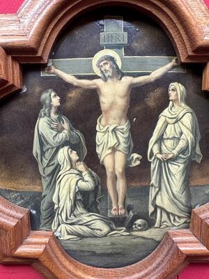 14 Gothic - Style Stations Of The Cross