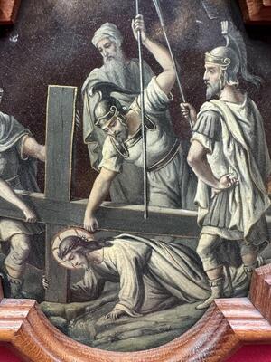 14 Gothic - Style Stations Of The Cross