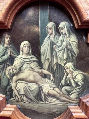 14 Gothic - Style Stations Of The Cross