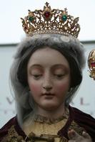 Stake - Madonna en WOOD OAK, Belgium 19th century