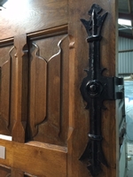 Church Doors en OAK, Dutch 19 th century