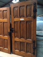 Church Doors en OAK, Dutch 19 th century