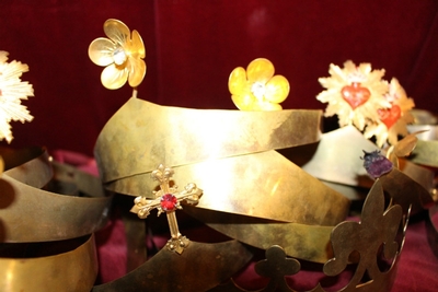 Crowns Adjustable en Brass / Gilt, Belgium 19th & 20th Century