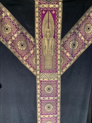 Funeral  Mass Set en Fabrics, Belgium 19th century