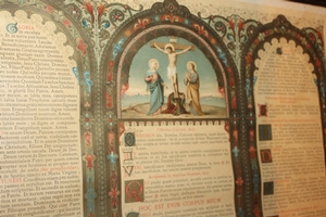 Canon Boards style Gothic - Style en Brass / Glass , France 19th century