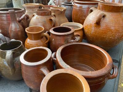 Collection Jars en Terra - Cotta , Belgium 19th century