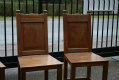 Chairs en WOOD OAK, 19th century