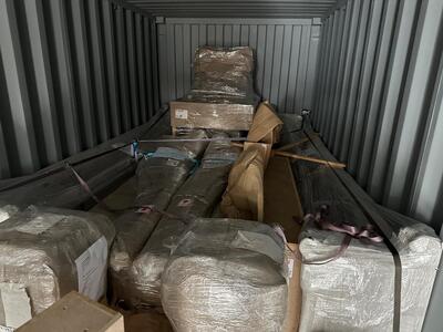 40 Ft Container For U.S.A. 01.08.2025.