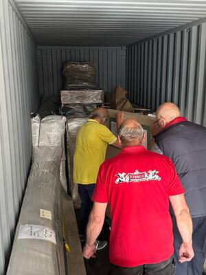 40 Ft Container For U.S.A. 01.08.2025.