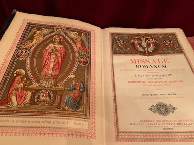 Missale Romanum & Breviarium Romanum en Paper, Belgium  19 th & 20 th Century