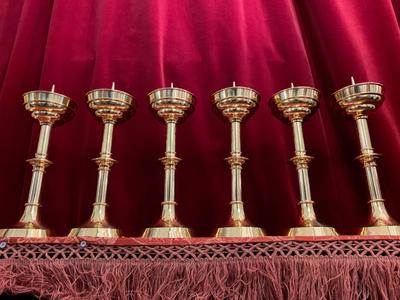 Matching Candle Sticks Height Without Pin. style Neo Classicistic en Brass / Bronze / Polished and Varnished, Den Haag Netherlands 20 th century ( Anno 1910 )