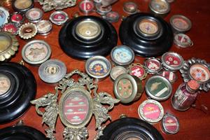 Large Collection Relics Belgium 18 th century & 19 th Century