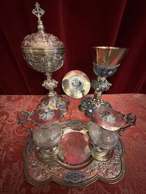 Chalice Ciborium Cruets