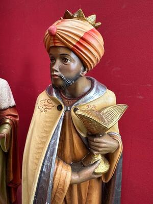 Nativity Set By : Demetz Ortisei Italy