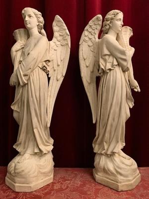 Angels en Composite - Stone, France 19th century