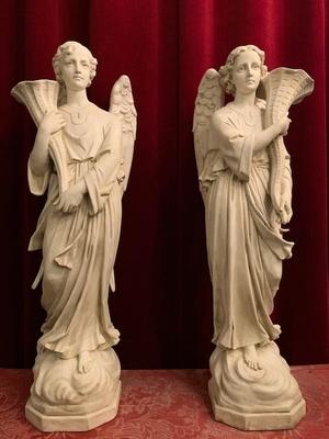 Angels en Composite - Stone, France 19th century