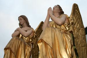 Angels en CARTONNIERE , France 19th century