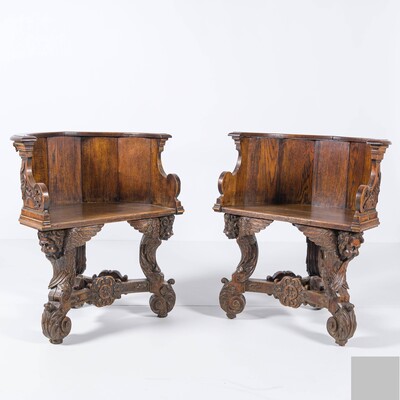 Chairs  style Baroque - Style en Wood,