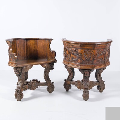 Chairs  style Baroque - Style en Wood,