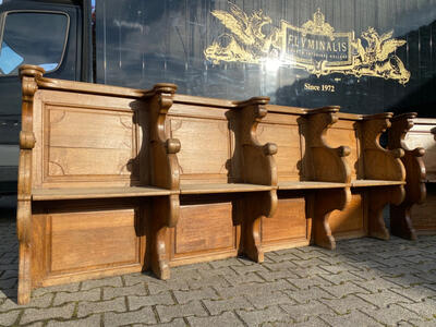 Choir - Stalls style Baroque - Style en Oak wood, Belgium  18 th century