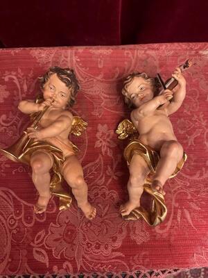 Pair Baroque - Style Music - Angels