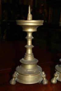 Candle Sticks en bronze, Dutch