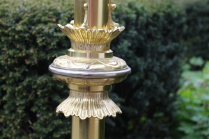 Candle Sticks en Brass / Bronze, France 19th century