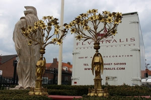 Candle Sticks en Brass / Bronze / Gilt, France 19th century