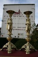 Candle Sticks en bronze, France 19th century