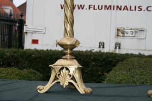 Candle Sticks en Bronze, France 19th century