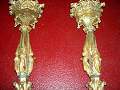 Candle Sticks en Bronze / Gilt, France 19th century