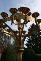 Chandeliers en Brass, Dutch 19 th century