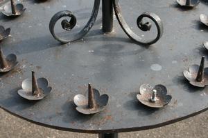 Chandeliers en Iron, Dutch 19 th century