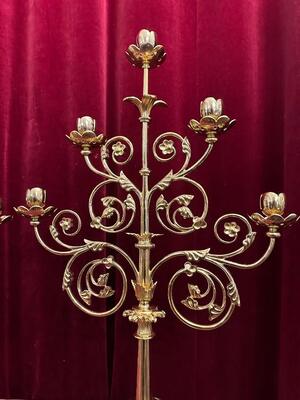 Pair Classical Candle Holders