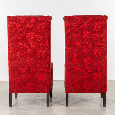Decorative Armchairs en Fabrics, 20 th century