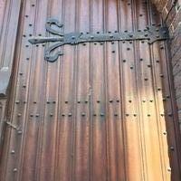 Exceptional Church Doors.  en Oak wood, Belgium 19th century / 1905