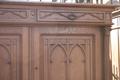 Cabinets style gothic en WOOD OAK, Belgium 19th century