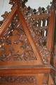 Confessionals style gothic en WOOD OAK, Dutch 19th century