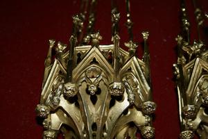 Sanctuary style GOTHIC en BRONZE, FRANCE 19TH CENTURY