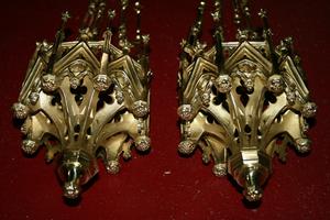 Sanctuary style GOTHIC en BRONZE, FRANCE 19TH CENTURY